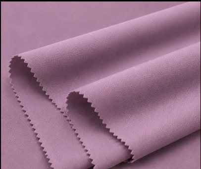 Mauve Pink Poly-Viscose